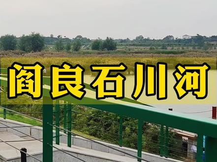 石川河,现在是阎良人休闲、健身、游玩的最佳之地! #阎良 #石川河