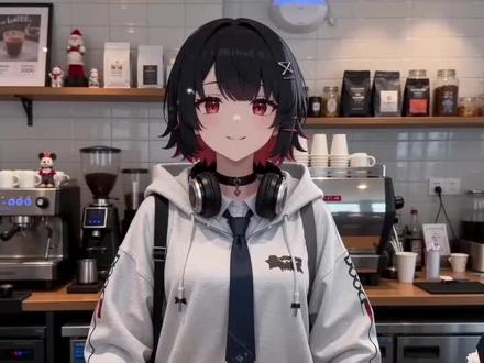 #AI咖啡馆店员的特殊服务 #艾莲乔 #豆包