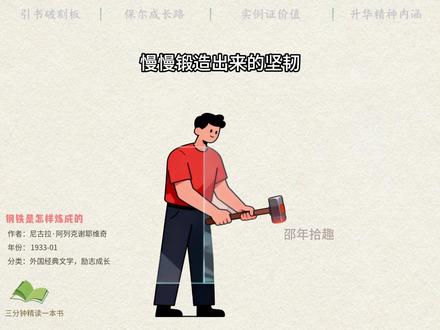 钢铁是怎样炼成的 三分钟精读名著之《钢铁是怎样炼成的》。#三分钟精读名 #中考 #名著导读 #初中语文