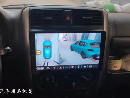 吉姆尼改装中控大屏360全景,完美收工#无损改装 #汽车用品 #改装 #360全景 #实体店