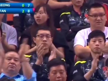 2023平昌亚锦赛在即(9月初)!而17年无锡家门口的亚锦赛还历历在目,女队全军覆没升起日本国旗,男队相继失守最后是仅剩的20岁独苗守住了阵地#国乒 #比赛现场