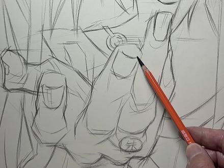 粉丝们想看我画一期宇智波鼬,那必须安排上!原声起稿画法教程 #手绘 #绘画过程 #宇智波鼬 #火影忍者 #跟着抖音学画画 @抖音小助手