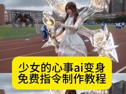 这个少女的心事ai变身指令教程来了!#豆包ai #豆包出大片有两把刷子 少女的心事ai人前显圣 少女的心事ai指令 #少女的心事 少女的心事变身怎么制作 人前显圣 人前显圣超燃名场面#人前显圣 #校园变身