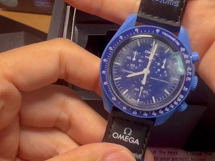 OMEGA x Swatch 联名腕表“海王星”开箱#omega #swatch