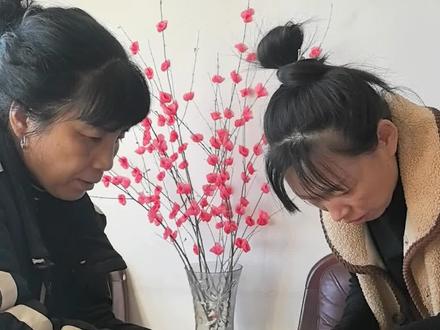 #手工教程分享 我废旧的春联做一个绣球灯笼