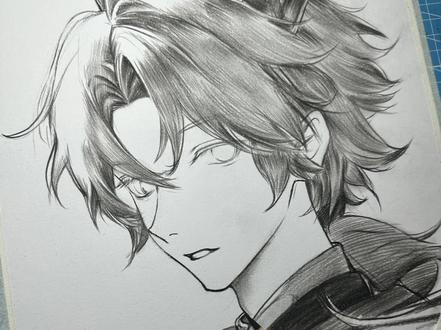 这次又开始偷个懒,直接勾画一起超自然行动组中的逍遥 #绘画过程 #画画 #超自然行动组 #超自然行动组逍遥 #同学一起超自然吗 @抖音小助手