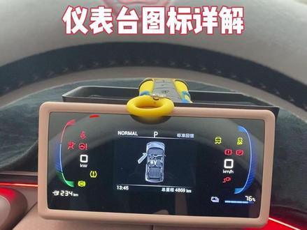 #比亚迪海鸥 #汽车知识分享 #用车小常识 #汽车小常识 #家用车 海鸥仪表台图标详解@抖音小助手