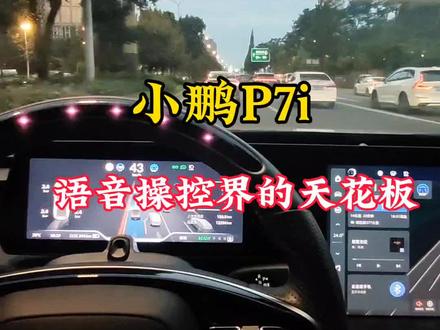 鹏友们,都说语音控制做得好会提高行车安全性,你们觉得呢😎#小鹏汽车 #小鹏p7i #车知识分享计划 @抖音小助手