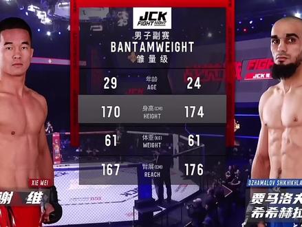 JCK N108谢维VS 贾马洛夫