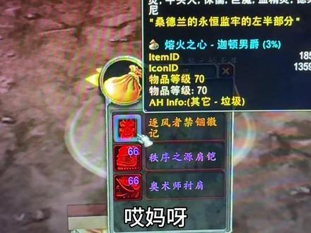 屏幕脏了…… #魔兽世界怀旧服 #蛋刀 #风剑 #许君聪