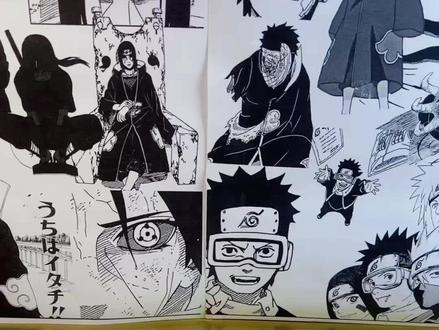 新品色纸双面哟~#火影忍者