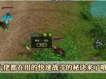超~便捷的战斗秘诀请查收!#怀旧游戏 #问道 #回合制 #游戏日常