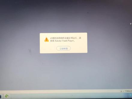 必要的系统组件未运行请修复flash,浏览器都没法用?这可怎么办