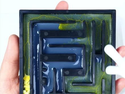 这小玩意仿佛长了最强大脑#黏菌#黏菌的日常 #黏菌实验