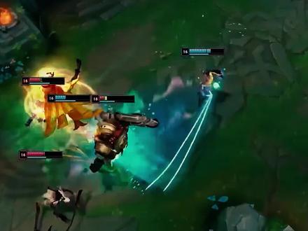 新的近战AD技能讲解:自带长时间风墙,两段突进位移 #LOL新英雄尼菈