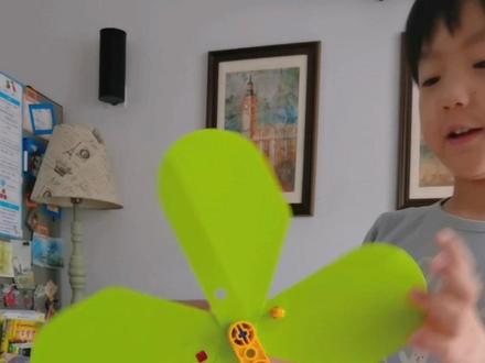 春天来了,教你搭建个风车吧!#乐高搭建风车#益智玩具 #乐高搭建 #齿轮传动 #幼儿乐高搭建教程