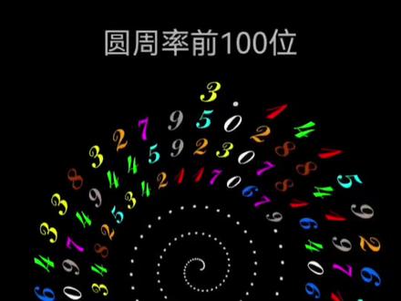 诵读圆周率100位#圆周率
