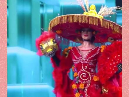 环球小姐 国服秀 特色文化服装 #潮流