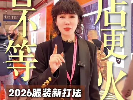 这还是我认识的永定城吗?空降2026上海Chic展,全新的永定城简直是科幻的时尚秀场!#上海探展 #CHIC展#永定城服装#CHIC2026#永定城