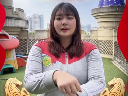 新年手势舞来啦 #梅州华师华业早教#梅州早教#手势舞 #新年快乐 #马年