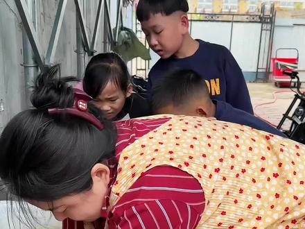 在我们这夏天几天就吃一顿鱼,很多种吃法#我的农村生活 #鱼#孩子