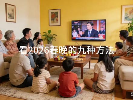 看2026春晚的九种方法#看电视 #机顶盒 #投屏