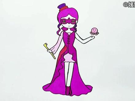 创意简笔画:你希望哪一位叶罗丽仙子来做你的姐姐呢?#画画 #简笔画 #叶罗丽精灵梦 #公主