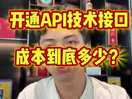 开通api技术接口成本到底多少? #api #异地收款 #支付宝限制 #微信支付限制 #支付通道