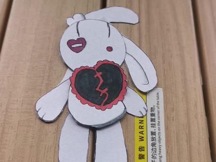 #手工#可动纸片人 #人偶 #蛋仔派对 我就没想做教程🤓