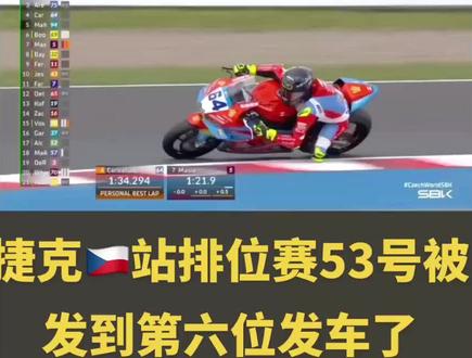 德比斯驾驶张雪820赛车捷克🇨🇿站在得一个冠军🏆 张雪NB#世界超级摩托锦标赛 #摩托车赛事#张雪机车820 #张雪机车 #捷克站 @DOU+小助手
