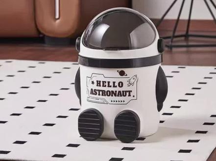 提供一个思路,太空人垃圾桶#鱼缸过滤 #diy