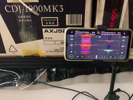 先锋DDJ-400打碟机连接手机视频演示#dj打碟教学 #ddj400 #手机打碟机ddj400#蹦最野的迪 #dj打碟机