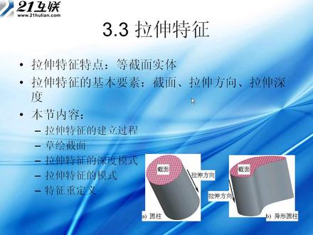 Proe从入门到精通-3-2.拉伸特征 #ug学习 #ug数控编程 #proe #ug编程培训 #五金模具