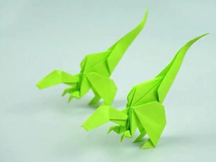 简单折纸之被叫错名的伶盗龙