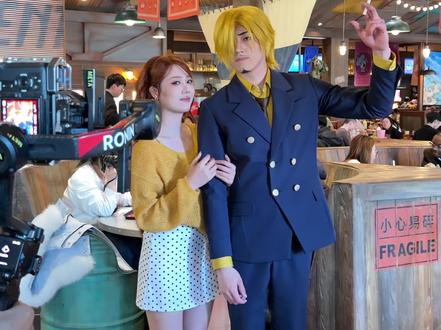 #北京环球影城#海贼王 #山治的海边餐厅 #山治 波浪着就来了,好快乐!!!!