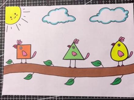 春天的鸟儿
春天鸟儿在树枝间飞来飞去,增添了不少生机,和孩子用最简单的图形画一幅漂亮的春天主题画吧#简笔画 #创意美术 #亲子简笔画 #一学就会的简笔画 @DOU+上热门 @抖音创作者中心 @DOU+小助手 @#上热门