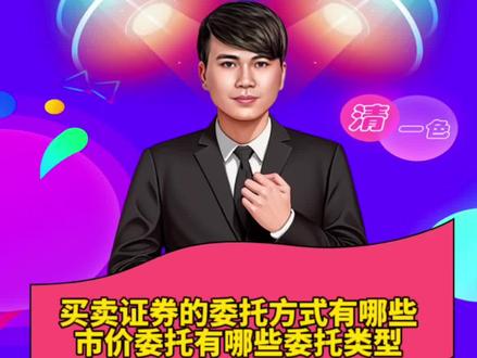 【股票学院】第67集 | 投资者通过证券公司买卖证券的委托方式有哪些?市价委托有哪些委托类型?#股票 #证券 #股票知识 #财经知识 #股民交流