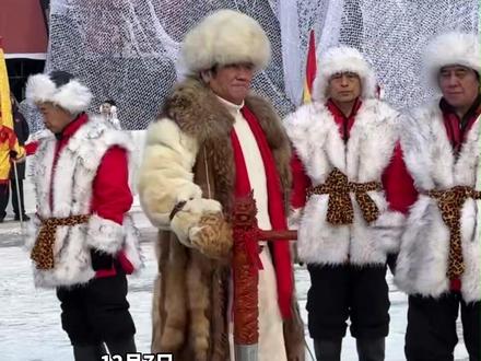 12月7日,黑龙江哈尔滨。冰封千里 号子正燃。哈尔滨采冰节这波太顶了,刻在东北人骨子里的仪式感。#第六届哈尔滨采冰节