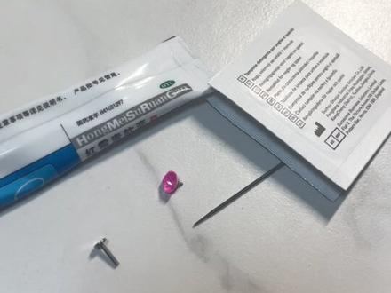 扩耳教程0.8➡️1.2#耳钉 #扩耳洞