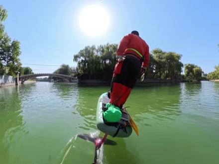 三分钟解说自制电动水翼套件御剑飞行