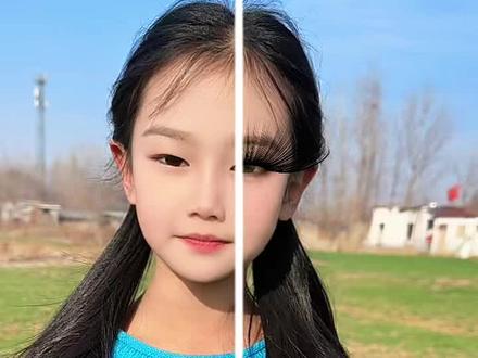 姐姐平时都化这么浓的妆吗? #姐姐平时都化这么浓的妆吗 #搞笑视频#小伊一#骗你生女儿