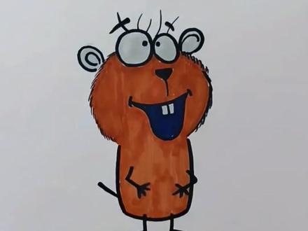 打败零食大王 #儿童画教程#简笔画#画画#小七爱画画#动画