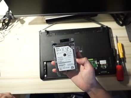 #拆机 十年老爷机,华硕A450V拆机、清灰、换SSD! #拆机 #笔记本