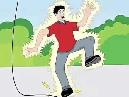 当你触电,你该如何自救? #科普 @DOU+小助手