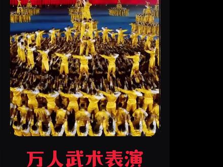 史上最震撼人心的武术表演,两万名学生组成的中国奇迹,看的外国网友直呼简直就是特效!#武术 #体育 #中国奇迹 #弘扬中华武术