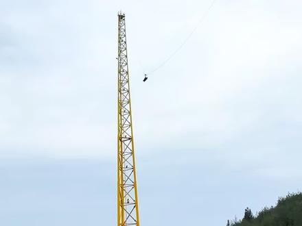 龙缸景区网红大秋千#旅行推荐官