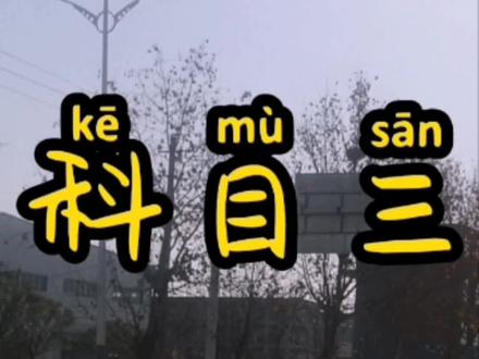 邓州驰诚科目三考场一号线全过程#科目三练车 #驾校学车#科目三模拟考试