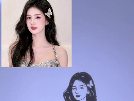 用纸壳做出白鹿老师三种不同造型的光影画#白鹿#光影成画#抖音小助手