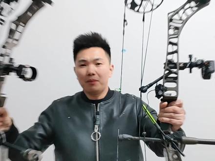 实测马修斯2023款阶段4复合弓与V3X 箭速对比