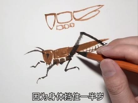 #国画 #绘画 一看就会,不会,你狠狠打我!!!#谁说国画不抖音 #美术